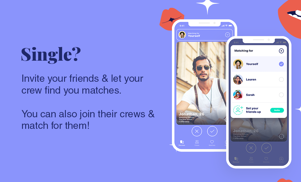 Friends Dating App Let your friends help you find the perfect mate